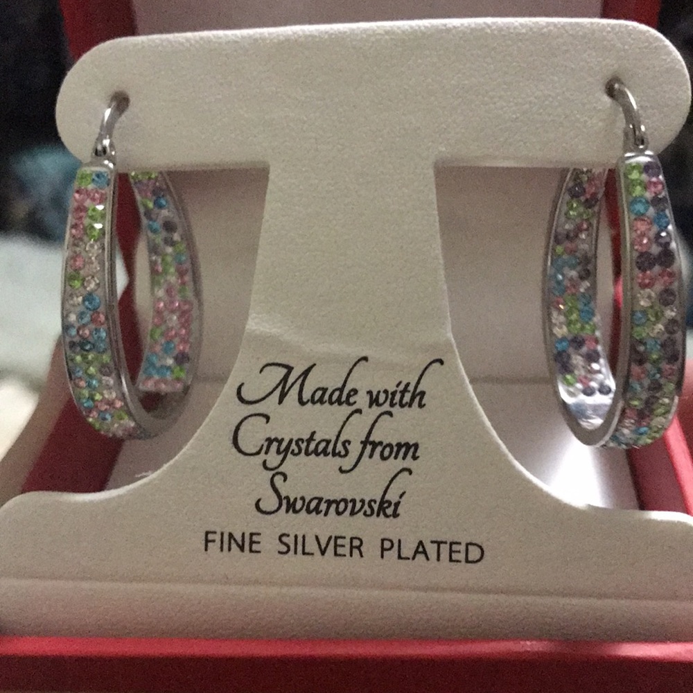 Sofia James Crystal From Swarovski Earrings.